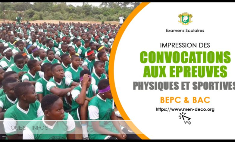 Convocations aux epreuves du BEPC 2024 en Cote dIvoire sur www.men deco.org 1