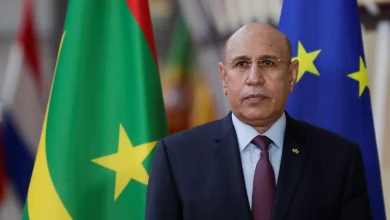 Le President de la Mauritanie Mohamed Ould Cheikh El Ghazouani pour un second mandat