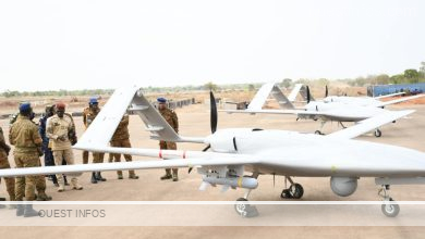 Renforcement des equipements de larmee du Burkina Faso avec des drones
