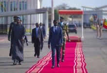 Visite du President Senegalais en Gambie
