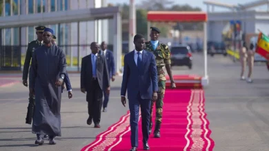 Visite du President Senegalais en Gambie