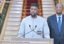Ousmane Sonko, Liste complète de la composition du Gouvernement Sénégalais